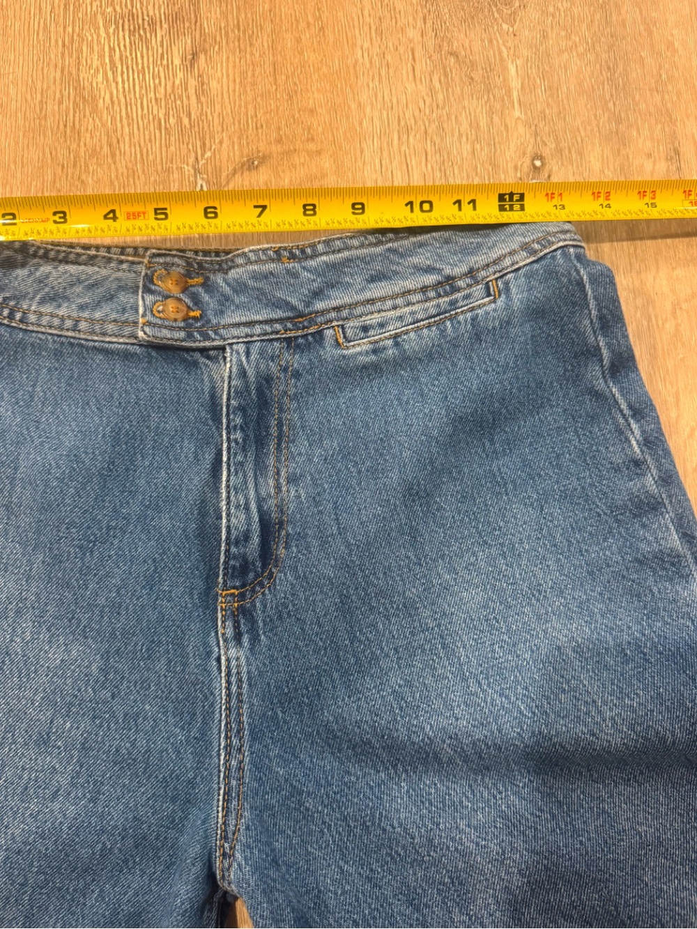 Sezane High Waisted Cropped Wide Leg Jeans - Picture 5 of 9